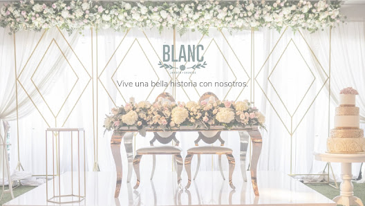 Blanc. Jardin-eventos